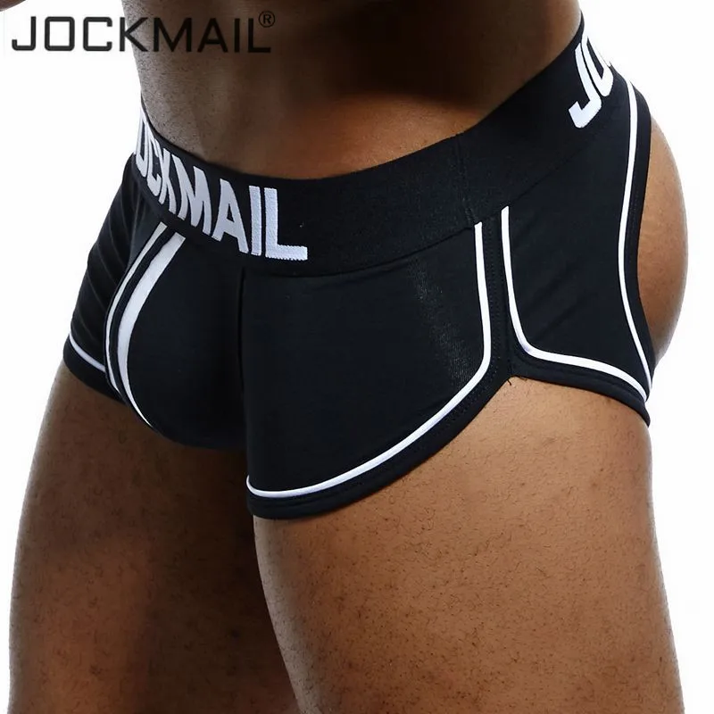 Мужское нижнее белье JOCKMAIL сексуальное с открытой спиной и завязками на