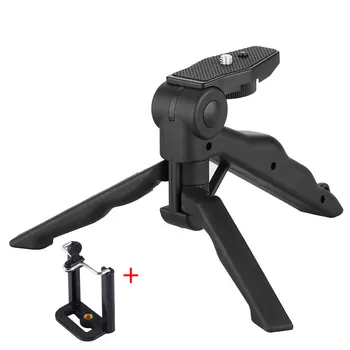 

CAENBOO Mini Tripod Camera Stand Mount Tripod Holder For iPhone 6/7/8 Plus Xiaomi Samsung Huawei Gopro Stand Adapter