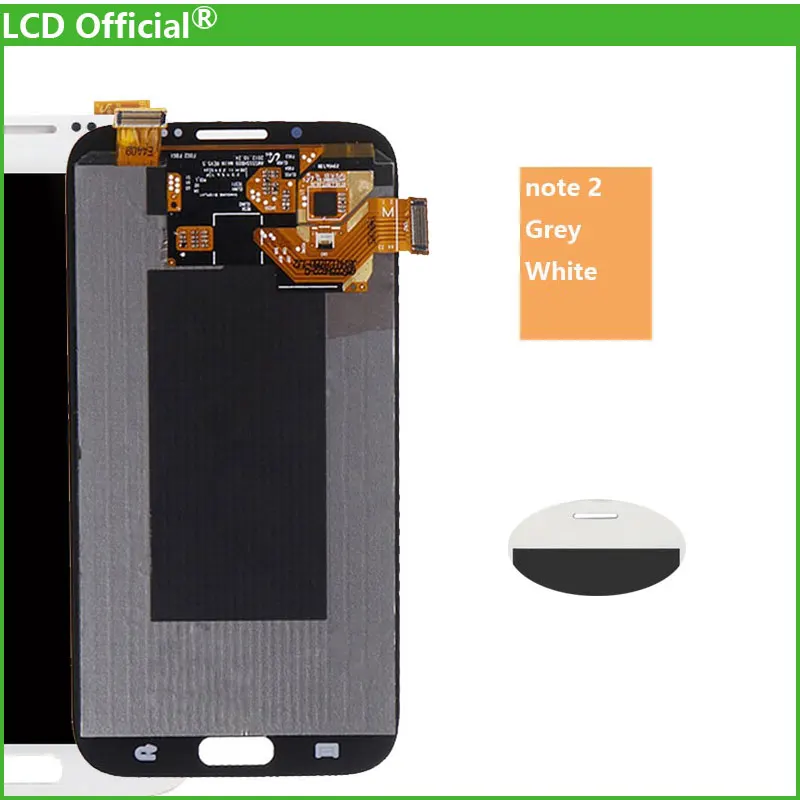 2pcs 100% Tested Working LCD for Samsung Galaxy Note 2