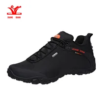 

Hot Sell ! Hiking Boots Outdoor Sneakers Suede Mountain male black Climbing Camping Shoes Trekking Men Shoes ID 81283