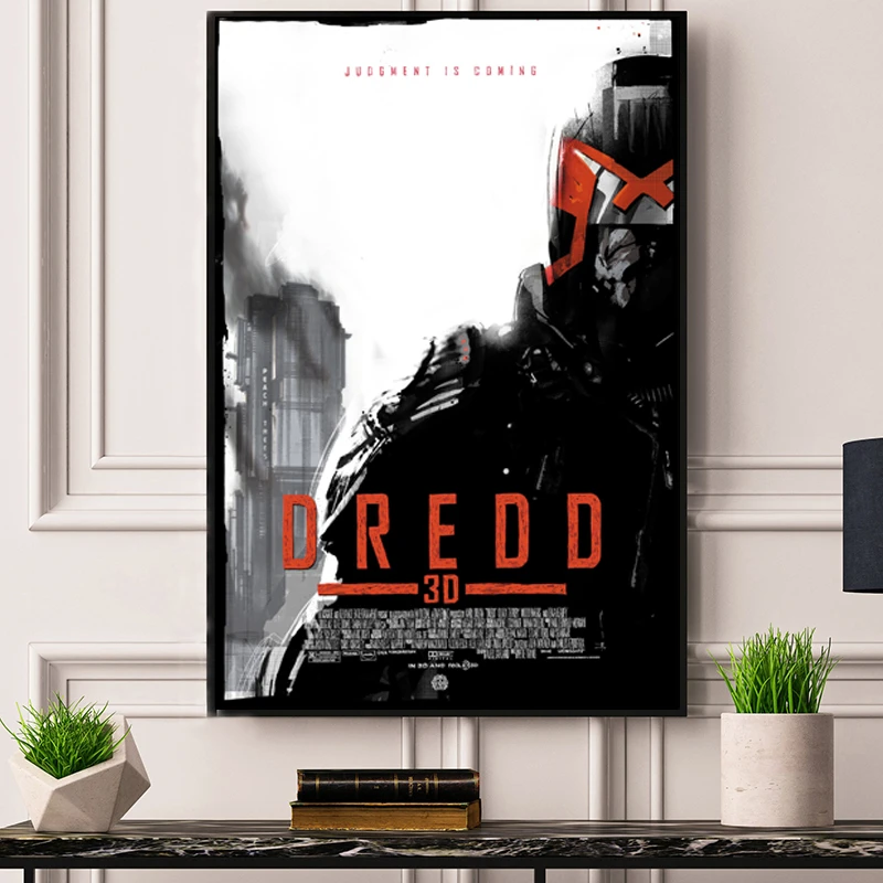 Dredd кино постеры настенные картины для гостиной Скандинавское украшение
