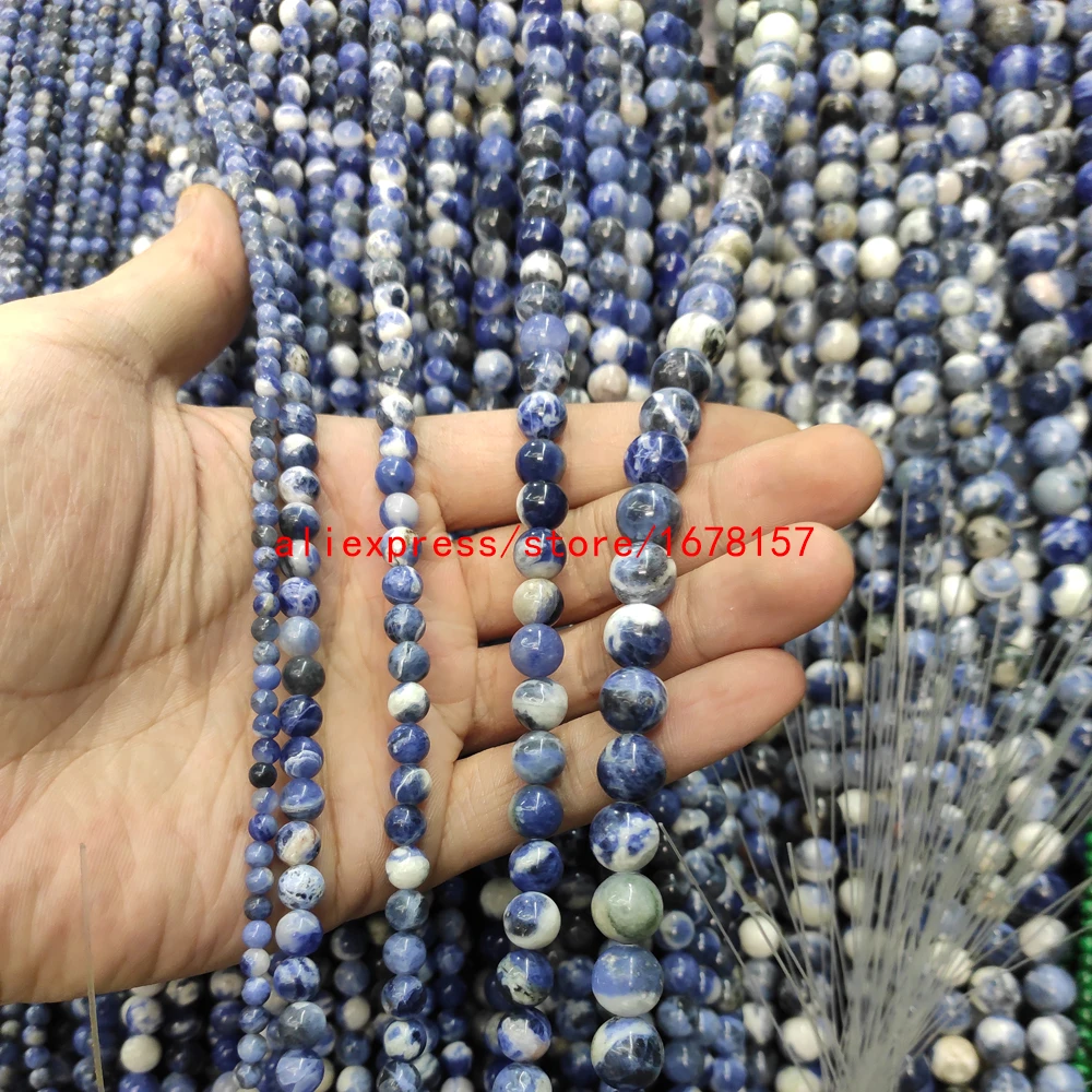 

good top lanven Natural Stone Beads Amazonite Loose Beads for Bracelet Jewelry Making