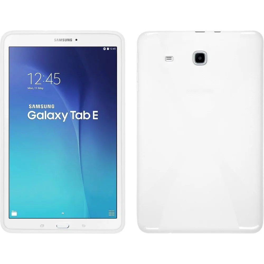 

100Pca/lot Design Slim TPU Gel Rubber Soft Skin Case Cover for Sasmung Galaxy Tab E 9.6-Inch SM-T560/SM-T561
