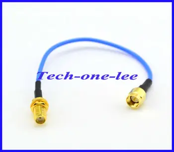 

Free shipping (10 pieces\lot) 15CM RG316 Extension Cable Straight SMA male Plug to SMA female jack pigtail cable