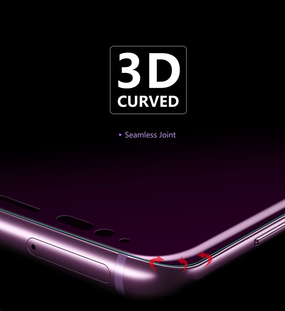 CHYI 3D изогнутая Гидрогелевая пленка для samsung Galaxy S9 plus S10 5G защита экрана S9+ S8 полное покрытие с инструментами не закаленное стекло