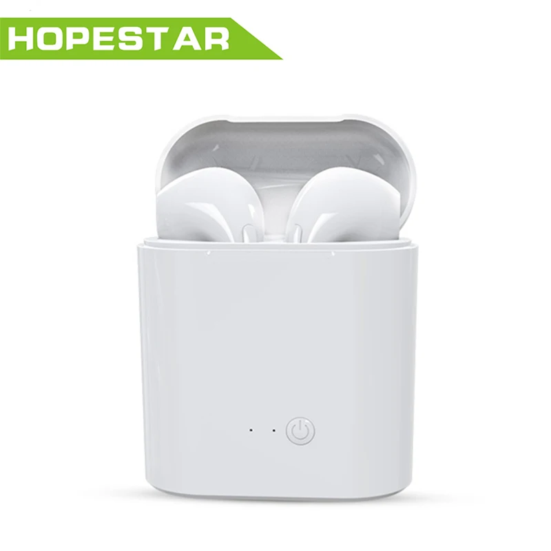 

HOPESTAR-I7S TWS Mini Wireless bluetooth Earphone Portable stereo Earbud Headset Free For With Charging Box For All Smart phone