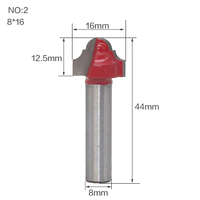 1/2 "Классическая Бит без подшипника-8" хвостовик