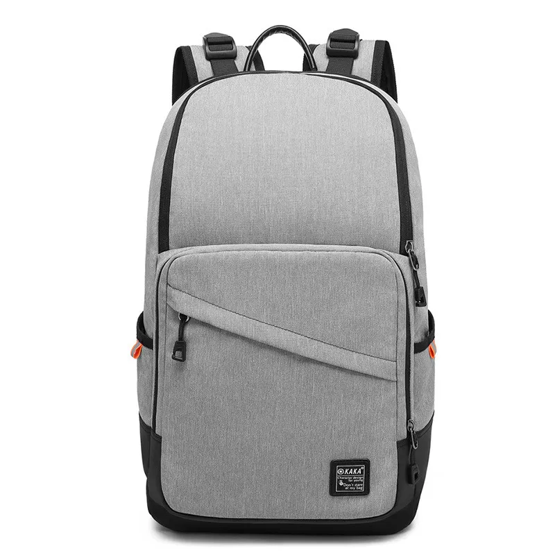 

Backpack Men's 2018 science and technology double shoulder business back pack men's leisure wear bag School bag with reflective