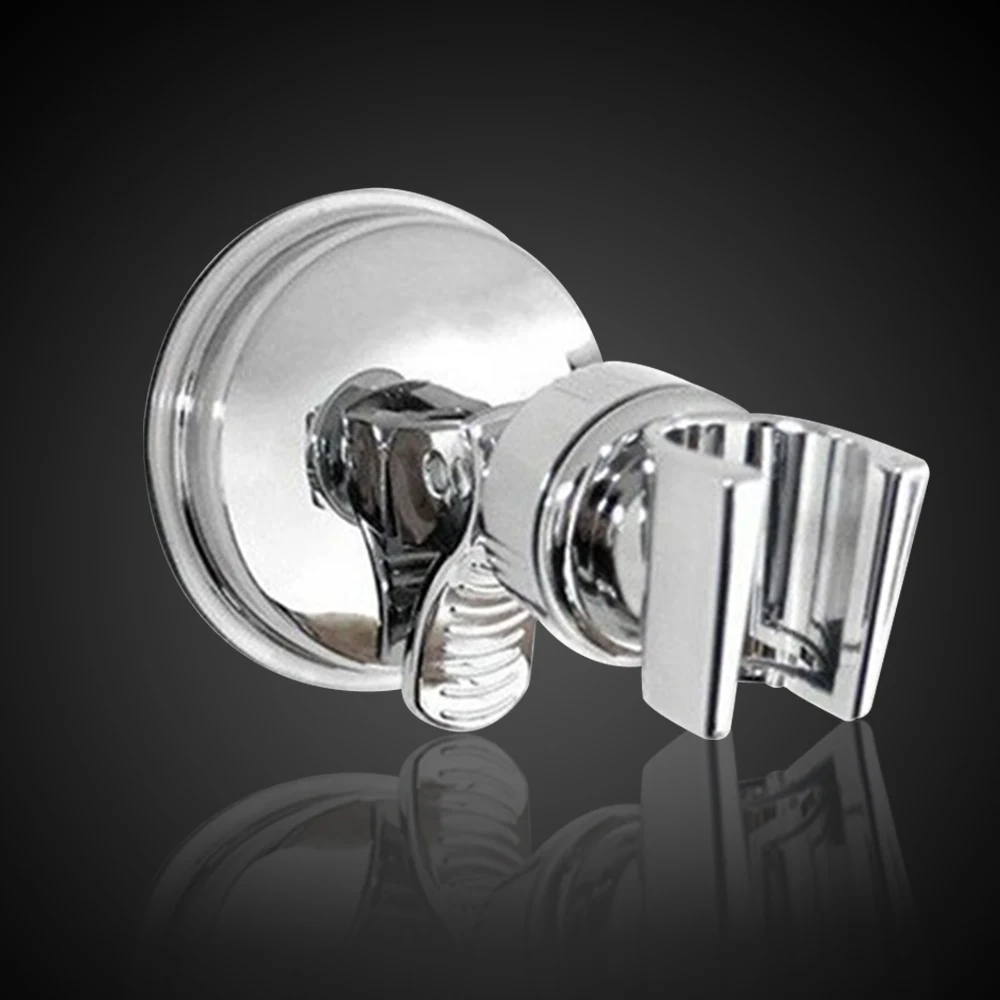 FullElectroplatedBathroomWallMountAdjustableShowerHeadHolder