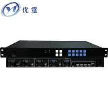 HDMI 4×1 Multi-Viewer with PIP The FOUR HDMI VGA CVBS switcher seamlessly not black screen with RS232 IR 1080P YT-HDS401