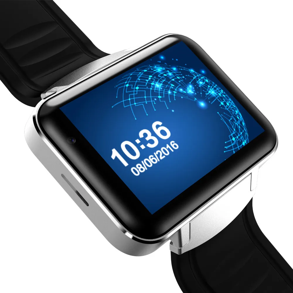 DM98 Bluetooth Смарт-часы 2,2 дюймов ОС Android 3g Smartwatch телефон MTK6572 двухъядерный 1,2 ГГц 512 Мб ОЗУ 4 Гб ПЗУ камера WCDMA gps