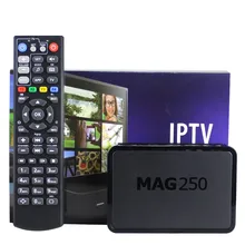 Anewkodi Meilleur Linux Mag250 Boîte IPTV Set Top Box Support USB WiFi IPTV Compte Suède France ROYAUME-UNI Arabe Mag 250 Media Player