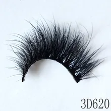 UPS 500 пара/лот 3D ресниц норки грязный крест плотного натурального поддельные ресницы Профессиональный макияж ресницы ручной работы
