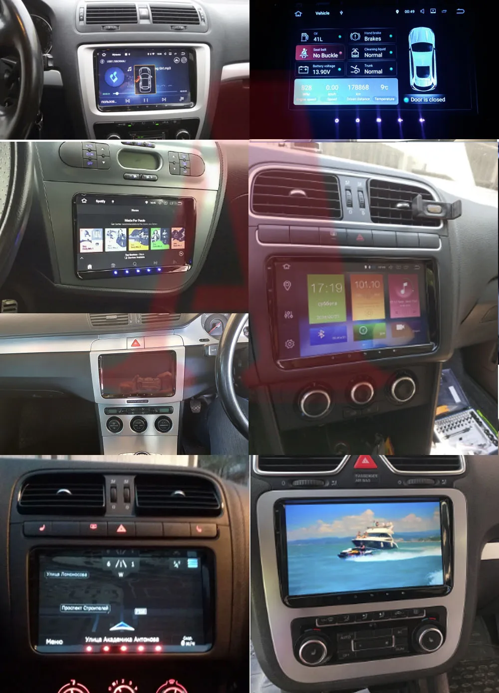 Clearance DSP 9" 4G 8 Core Android 8.0 Car Radio dvd GPS Navigation for VW/Volkswagen/SKODA GOLF 5 Golf 6 POLO PASSAT B5 B6 JETTA TIGUAN 0