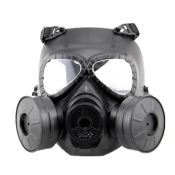 

tactical skull face mask military m04 Skull perspiration protection with fan field CS gas masks for hunting airsoft