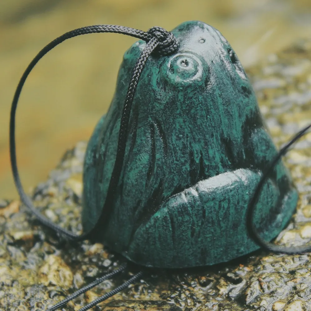 Чугунная лягушка Furin в японском стиле колокольчик Nanbu из чугуна Iwachu|Статуэтки и