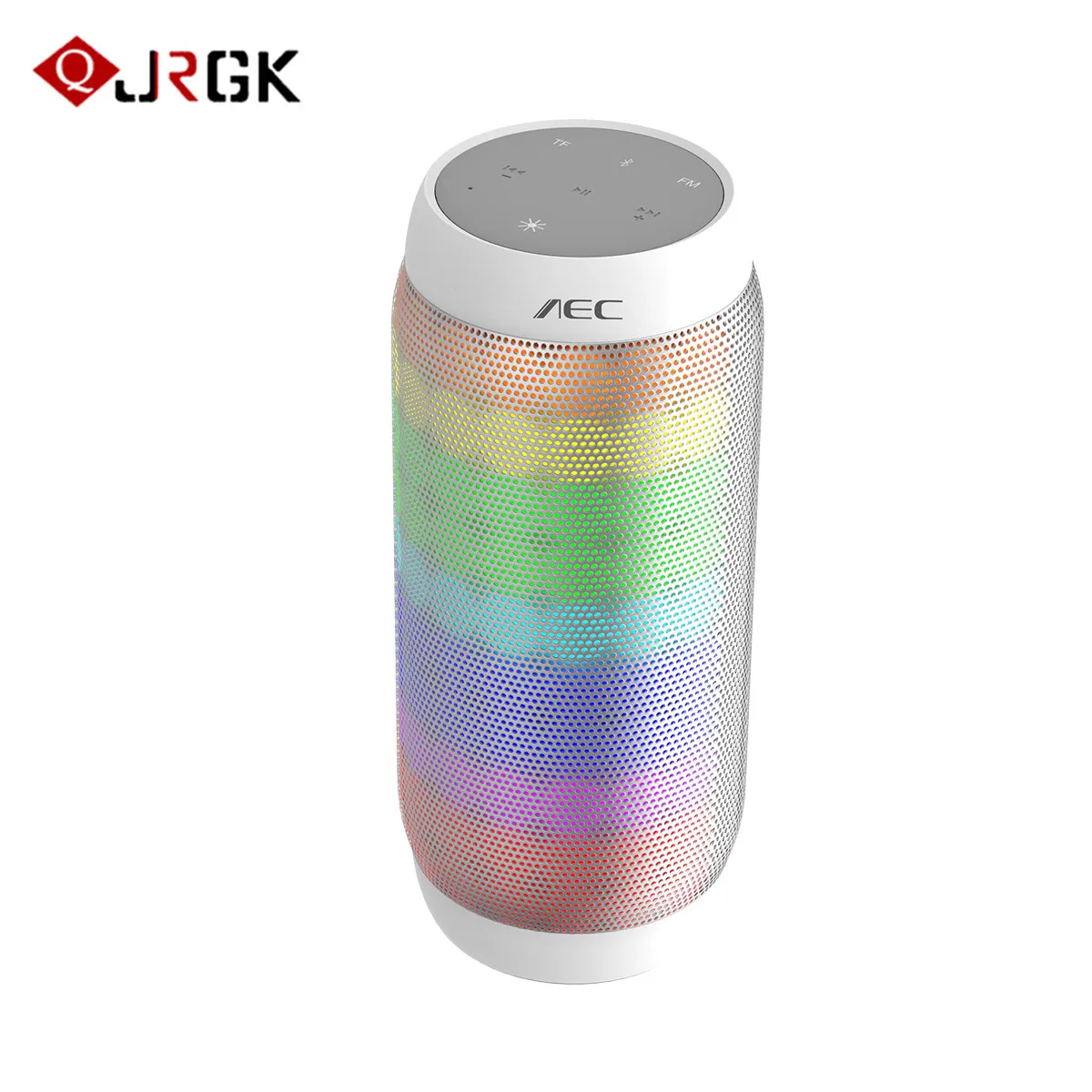

BQ-615 Wireless Portable Speaker Colorful LED Lights Bluetooth column subwoofer Speaker HIFI Stereo Support Microphone FM