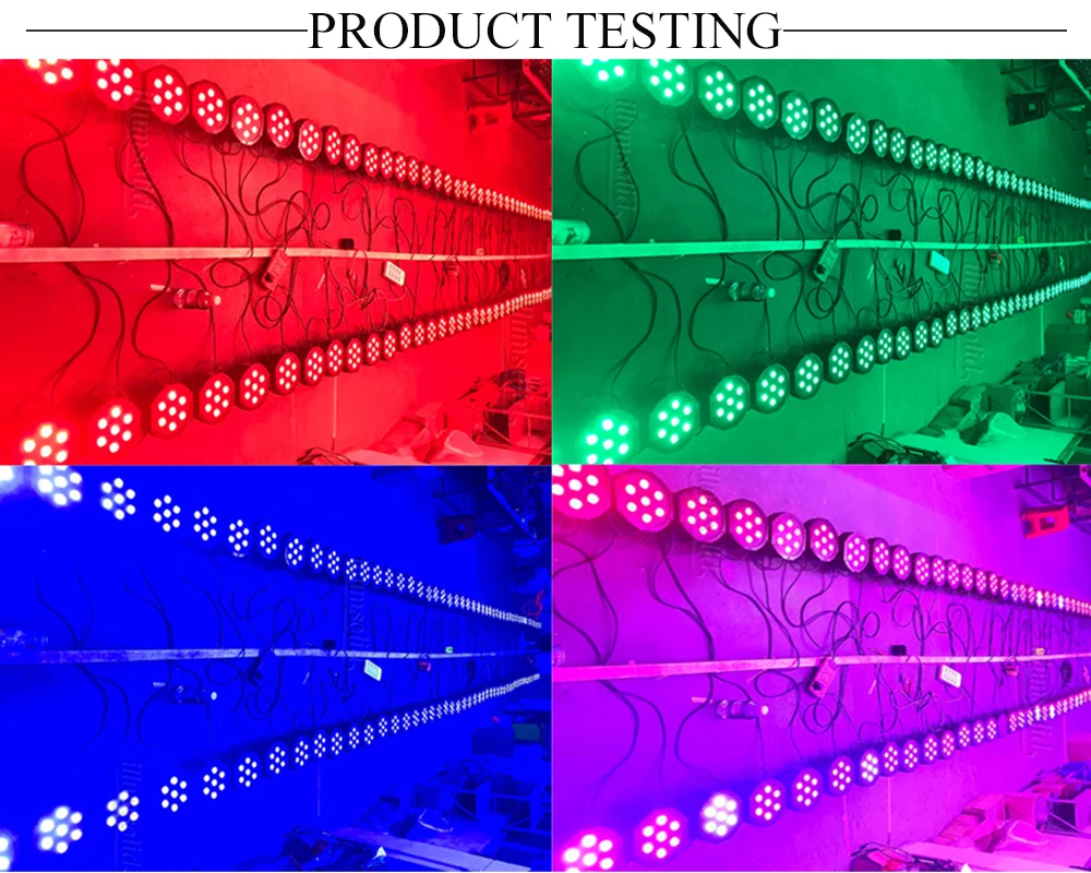 DMX светодиодные парные прожекторы 7x12 Вт RGBW 4 in1 8CH прожектор для сцены, дискотек DJ 4 шт./лот