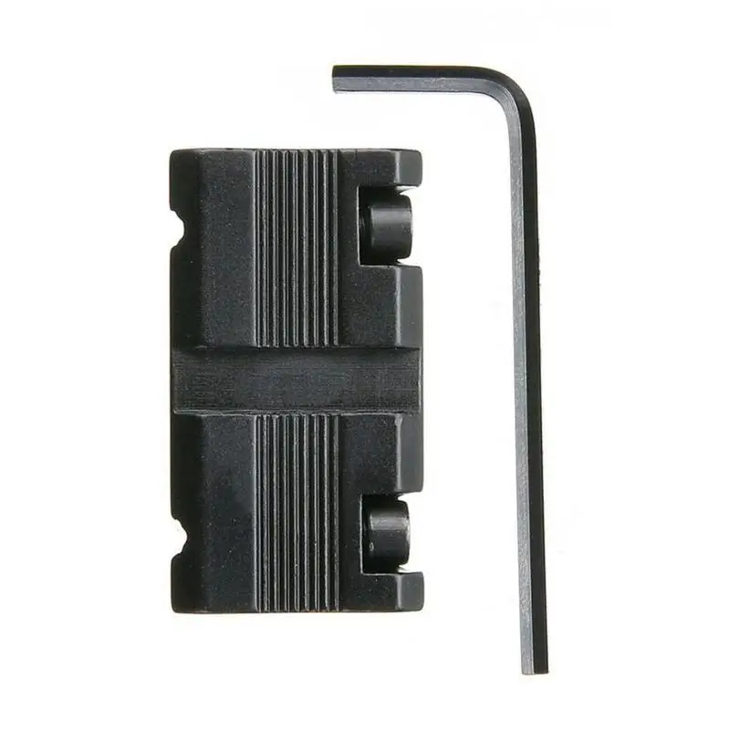 1 пара Picatinny/W 3/8 &quot11 мм ласточкин хвост до 7/8&quot 20 Вивер рейку адаптер