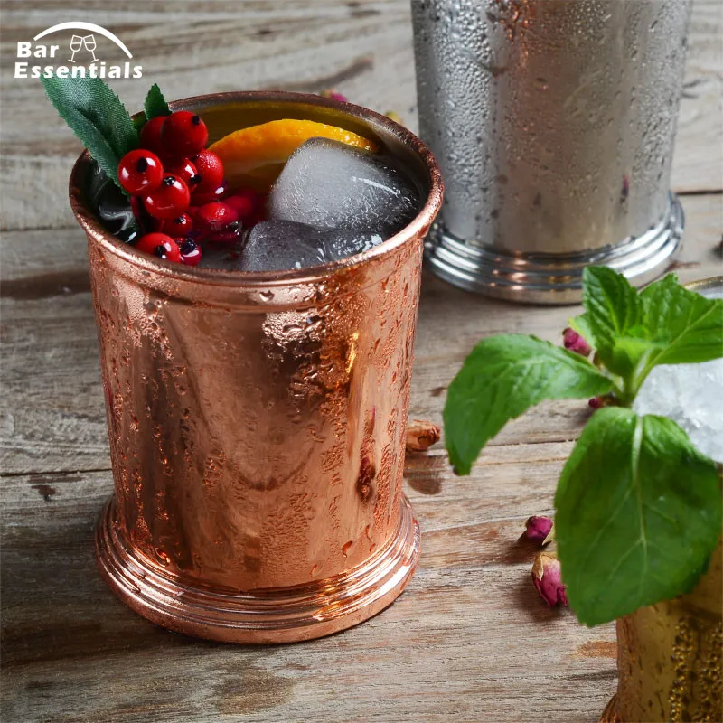 400 мл нержавеющая сталь 304 Медная кружка для коктелья Mule Julep чашка пива посуда
