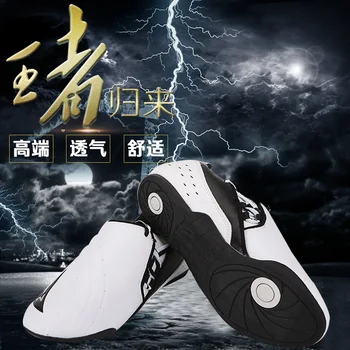 

Breathable Taekwondo Shoes Martial Arts Sneaker White color for coach student comfortable Training competition TKD karate shoes