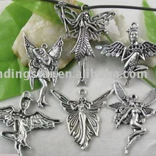 70 шт тибетский серебряный смешанный стиль сказочные Подвески M3694