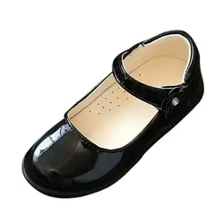 ARLONEET новая детская обувь для девочек Цветок Однотонная повседневная обувь Тонкие Туфли Лидер продаж мягкая подошва Prewalker обуви 3 до 9 лет