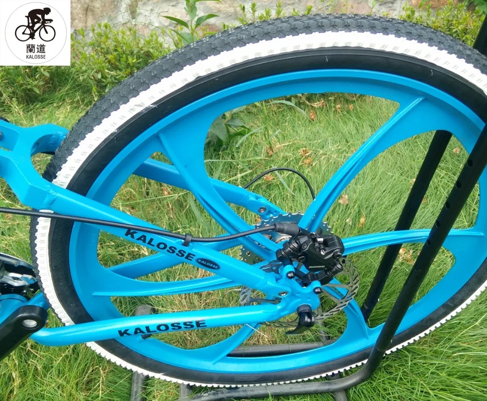 Perfect Kalosse Children  bicycle  full suspension mountain bike  M390  folding mountain  bicycle  27 speed   26er 2