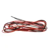 2015 Hot 2x 3M 18 Gauge AWG Silicone Rubber Wire Cable Red Black Flexible ► Photo 2/3