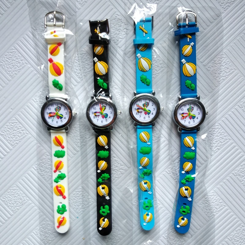 Wholesale promotion Cartoon Car Story Kids Watches Students Boys Girls Clock Skates Quartz Children Watch Sports 1