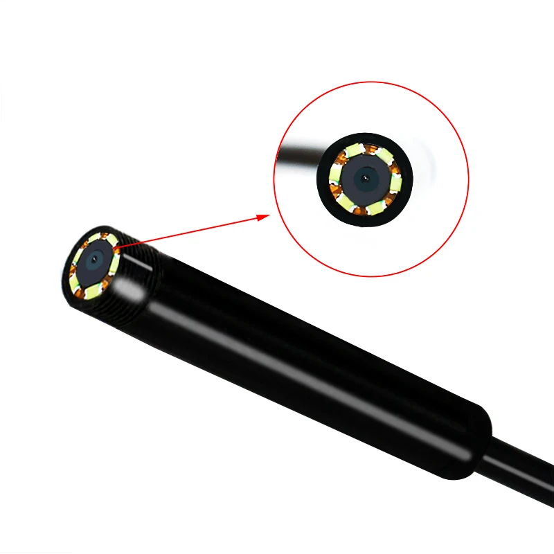 Одежда высшего качества 5 5/iPhone 7 Plus/8 мм объектив Водонепроницаемый USB эндоскоп