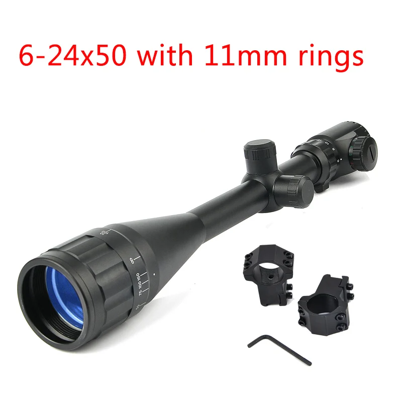 Bestsight 3-9x40 охотничьи прицелы 4-16x40 оптика винтовки прицелы 6-24x50 тактический прицел страйкбол воздушные пистолеты снайперская винтовка прицел - Цвет: 6-24X50-11