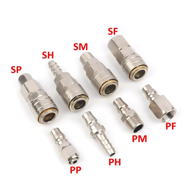 4mm EECFSID Pneumatic Fittings 4/6/8/10/12/14/16 Mm Compressor Accessories Air Quick Pipe and Connectors Tube Connect Parts 2 Way PU