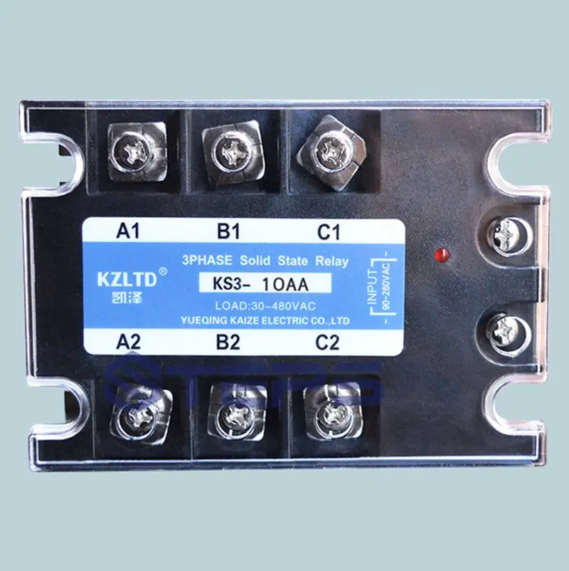 Three-phase solid state relay 10A AC to non-contact contactor switch | Обустройство дома