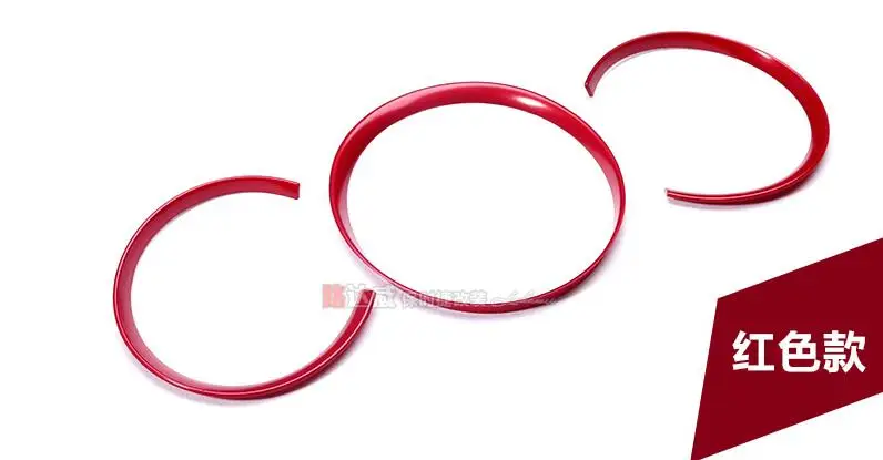 chrome dashboard ring trim for Porsche Macan accessories car styling  (16)