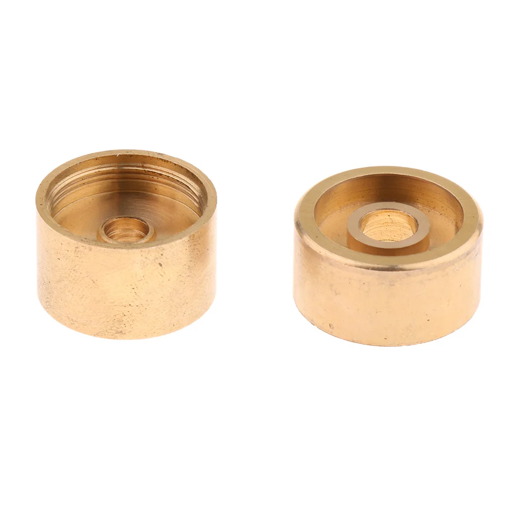 1 Set Trumpet Valve Finger Buttons Trumpet Brass Instruments for Trumpet Finger Button Replacement Golden