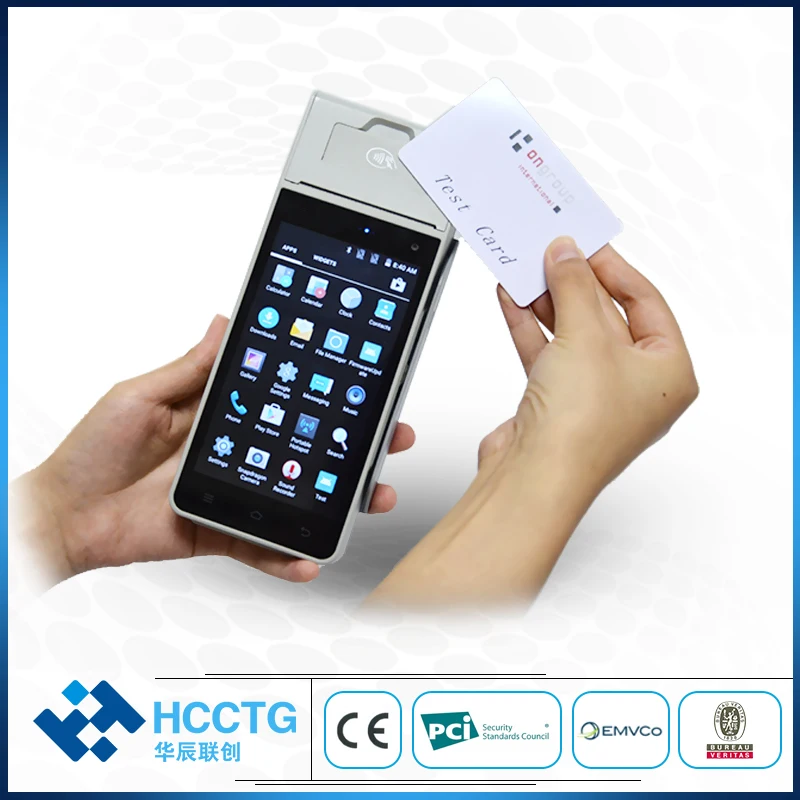 

4G Wireless Portable POS Swipe Credit Card Terminal With Printer And Barcode Scan Camera Touch Screen POS Machine