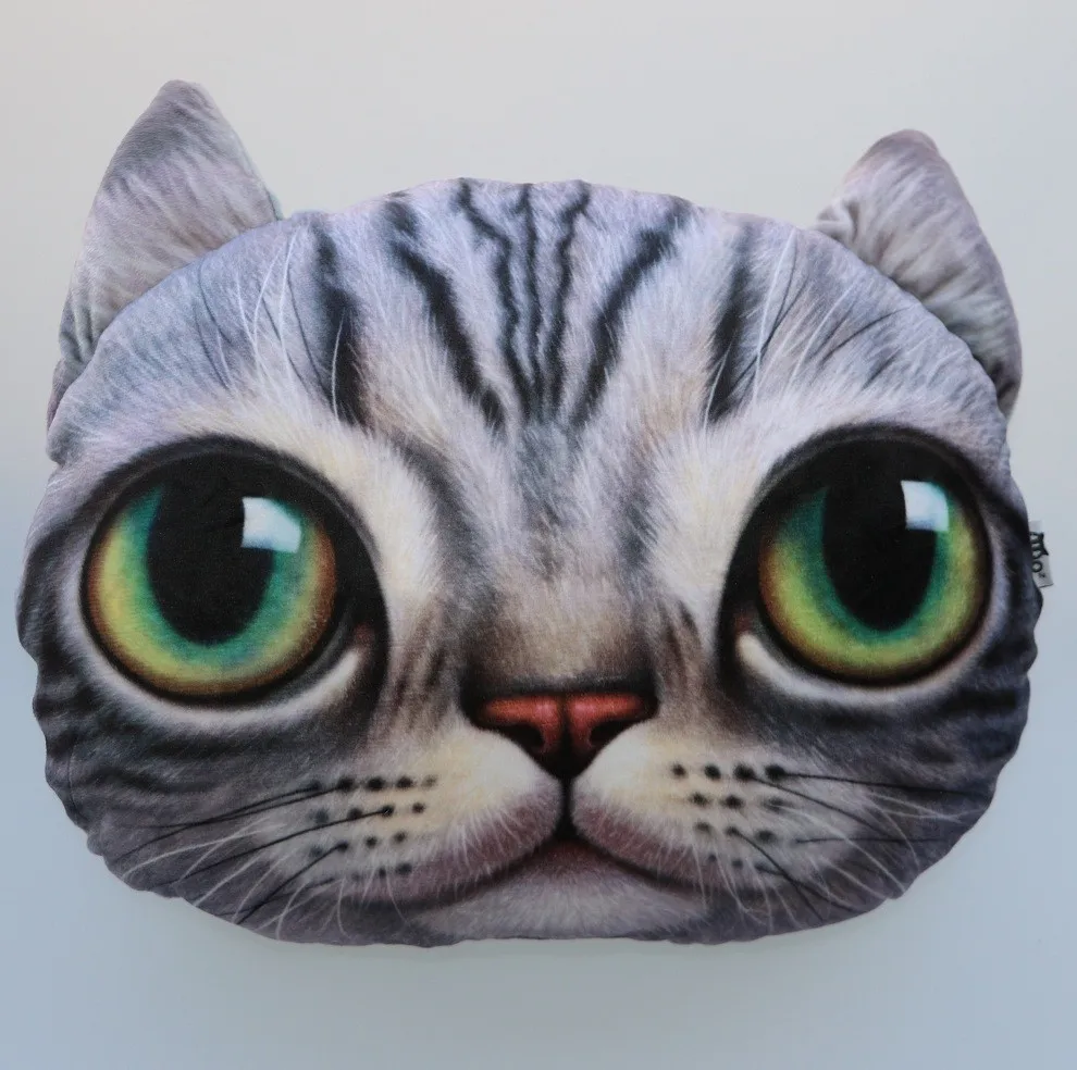Creative 3D Cat Decorative Pillowcase Creative 3D Cat Decorative Pillowcase