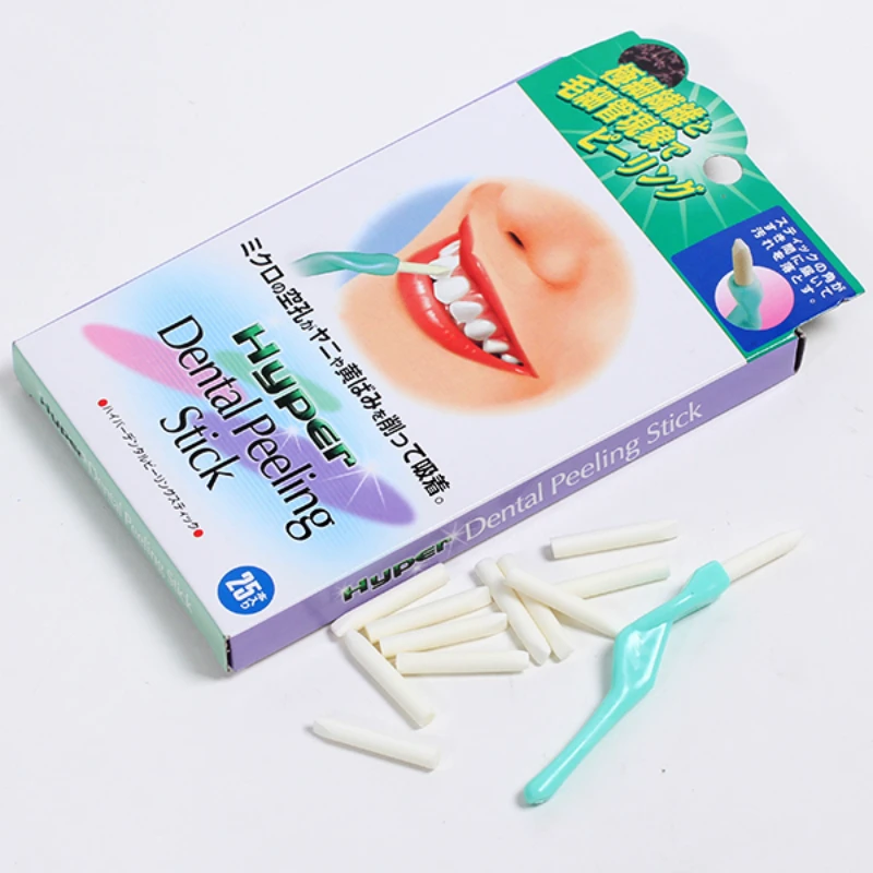 1Set Whiten Teeth Tooth Dentist Dental Peeling Stick + 25Pcs Eraser