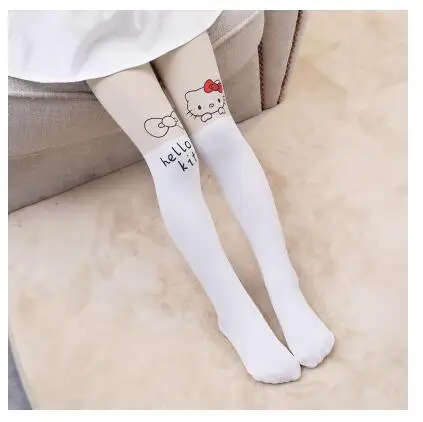 Girl Tights 2 Детские колготки для девочек; Колготки с рисунком кота; Танцевальные чулки для девочек; детский чулок с рисунком; сезон весна-лето; Детские Балетные колготки для девочек; одежда - Цвет: Girl Tights 2