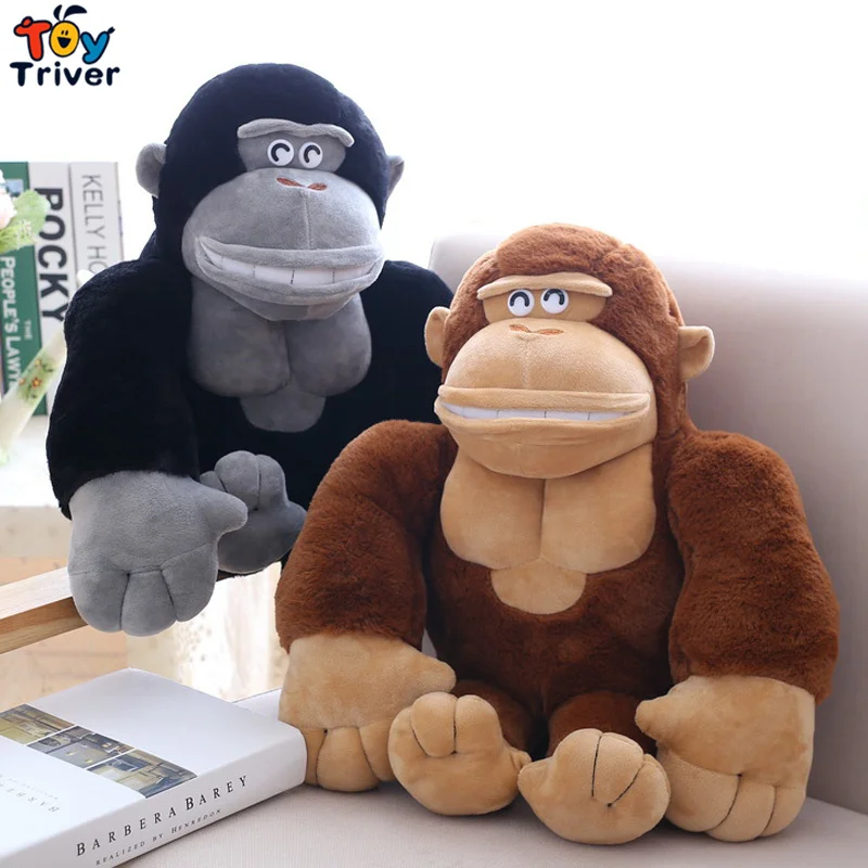Plush Simulation Gorilla Orangutan Chimpanzees Monkey Toy Stuffed Doll