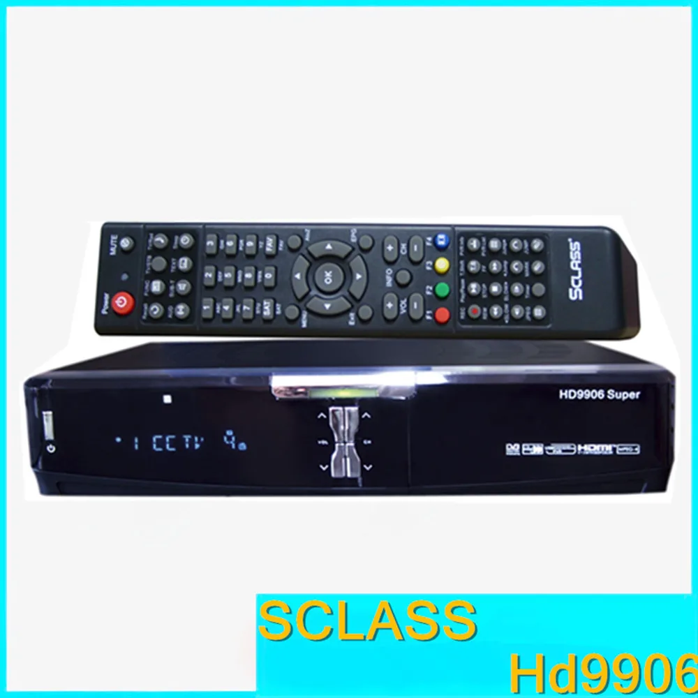 

Cheapest HD Receiver Sclass HD9906 Satellite Receiver With DVB-S2 and DVB-S Support USB Cccamd NEWCAM MGCAM smart card
