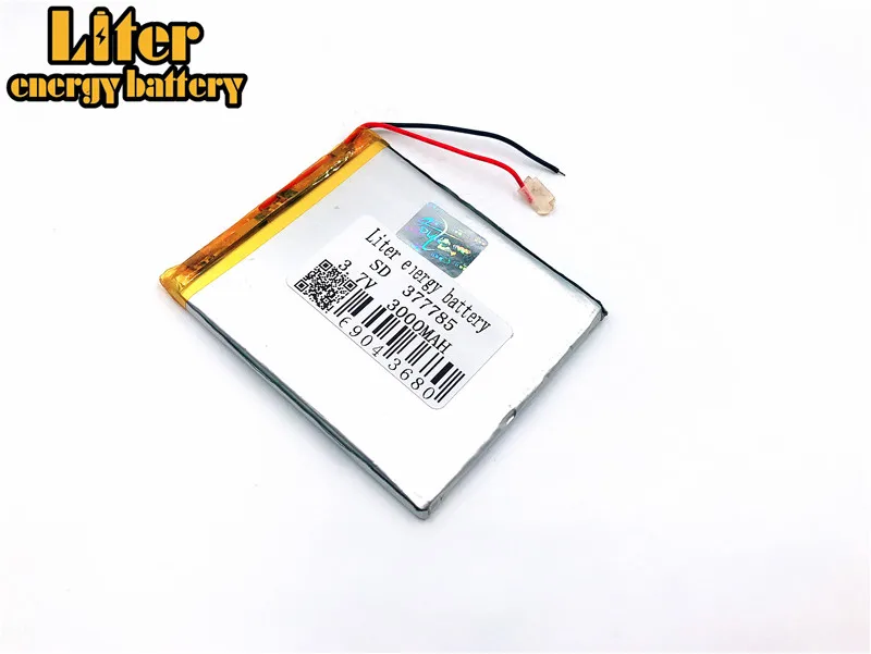 3,7 v 3000mah 377785 357585 408085 литий-полимерный планшетный аккумулятор с платой для планшетных ПК