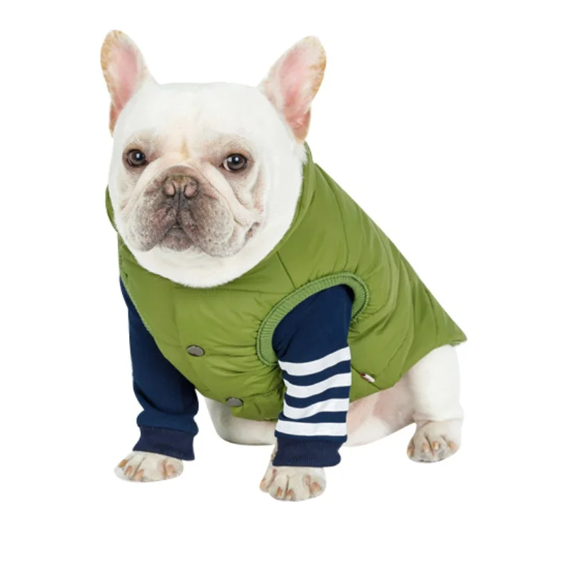 Waterproof Dog Cotton Coats Winter Puppy Solid Cloth Jacket Winter