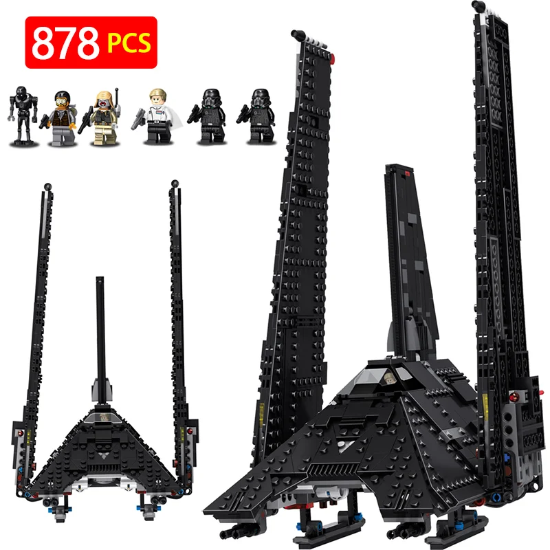 

Krennic's Imperial Shuttle Compatible legoingly Star Set Wars Destroyer Movie Figures Building Blocks Bricks Toys for Kids