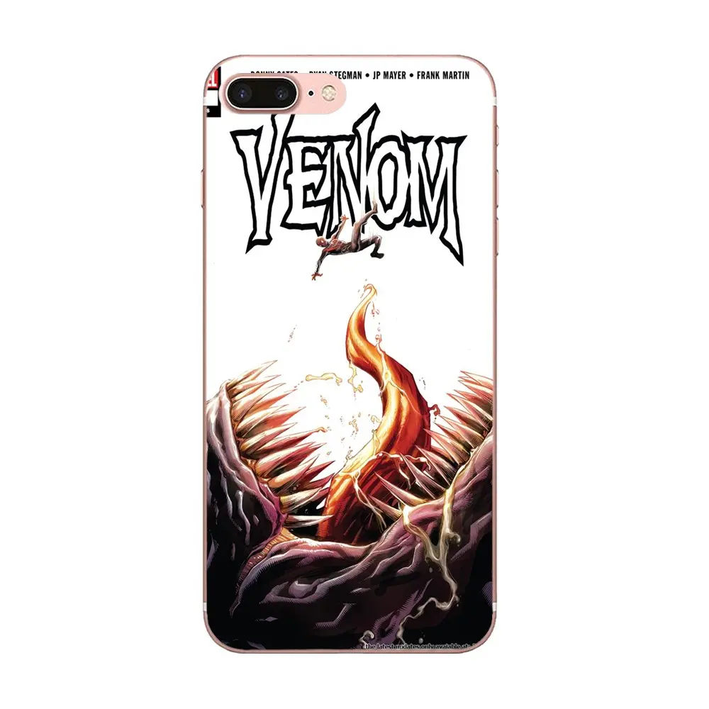 Восхитительная цветная задняя панель Venom для Huawei P7 P8 P9 P10 P20 P30 Lite Mini Plus Pro 2017 2018