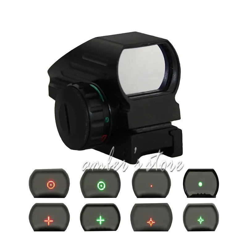 

Holographic 4 Type Reticle Reflex red green dot sight 20mm or 11mmRail