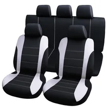 9pcs Universal Car Seat ครอบคลุมอัตโนมัติป้องกันครอบคลุมรถยนต์ครอบคลุมที่นั่งสำหรับ Kalina grantar Lada priora Renault Logan