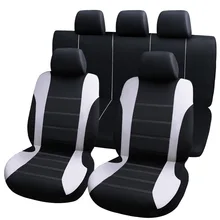 9 pçs universal tampas de assento do carro universal proteger tampas de assento automotivo fo kalina grantar lada priora renault logan