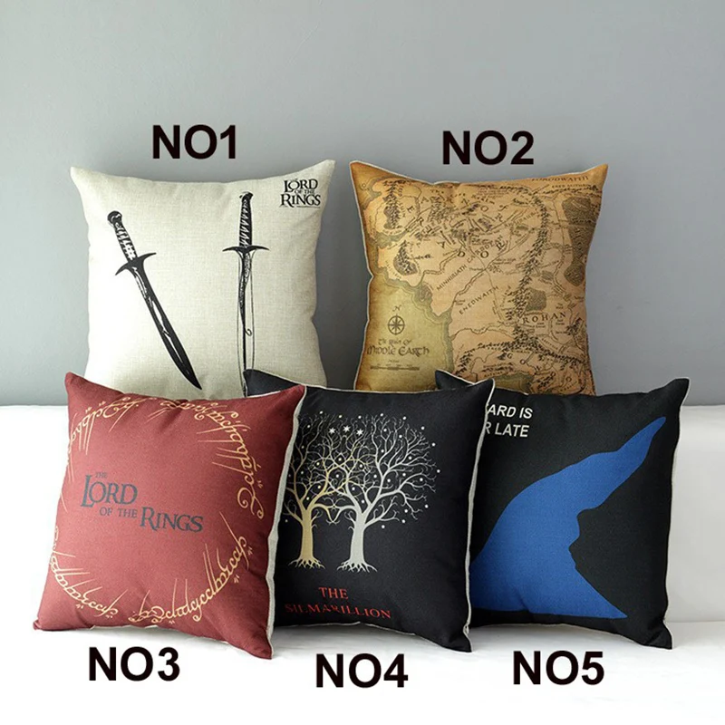 

Cotton Linen Square Decorative Throw Pillow Case Vintage Cushion Cover Euphoria Home Decorative Cushion Cover Game of Thrones